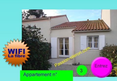 WIFI La fibre Passion-oleron.com Entrez 3 Appartement n°