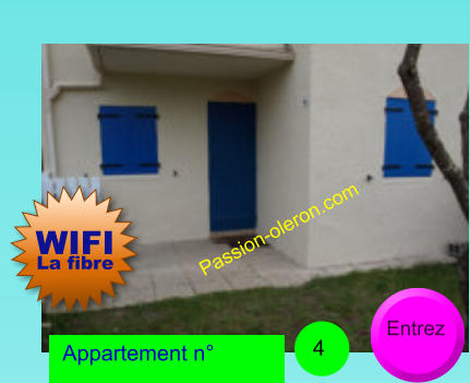 WIFI La fibre Passion-oleron.com Entrez 4  Appartement n°